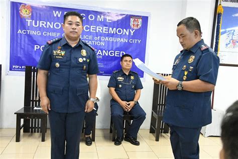 dagupan police station|DAGUPAN WELCOMES PLTCOL. BRENDON PALISOC AS .